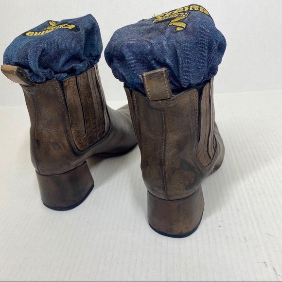 Freebird by Steven Leather Dane Chelsea Ankle Boots Bootie sz 10 - Picture 8 of 12